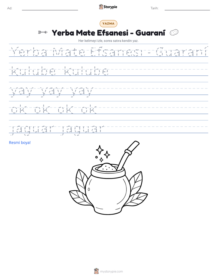 Yazma Pratiği