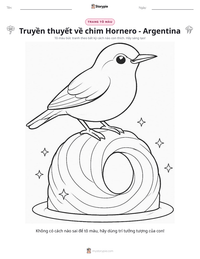 Xem trước tài liệu in sẵn Truyền thuyết về chim Hornero - Argentina