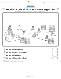 Xem trước tài liệu in sẵn Truyền thuyết về chim Hornero - Argentina