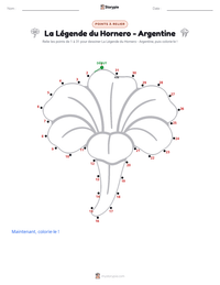 Aperçu de la feuille de travail imprimable La Légende du Hornero - Argentine