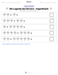 Die Legende des Hornero - Argentinisch druckbare Arbeitsblatt Vorschau