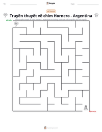 Xem trước tài liệu in sẵn Truyền thuyết về chim Hornero - Argentina