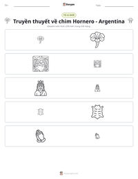 Xem trước tài liệu in sẵn Truyền thuyết về chim Hornero - Argentina