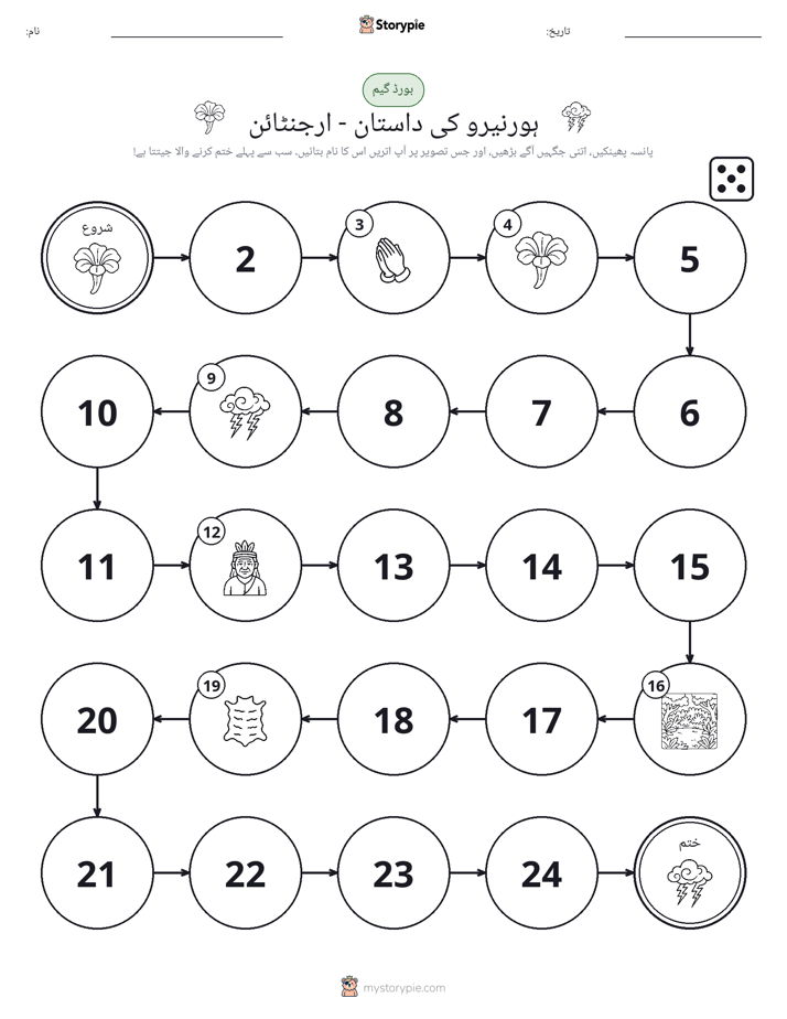 رول اور منتقل کریں کھیل