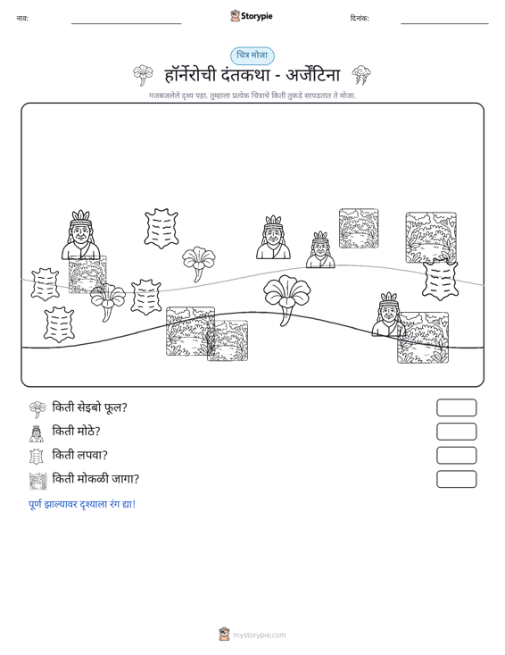 गणना दृश्य