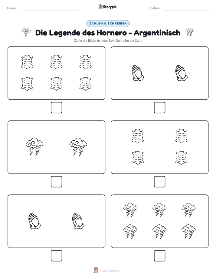 Zählen & Schreiben