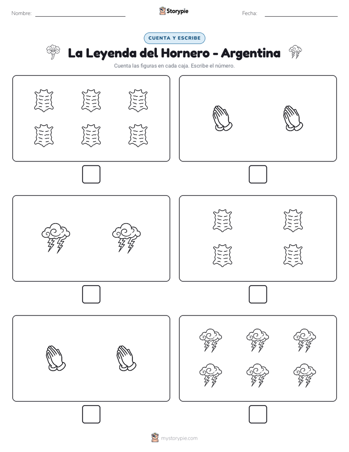 Cuenta y Escribe