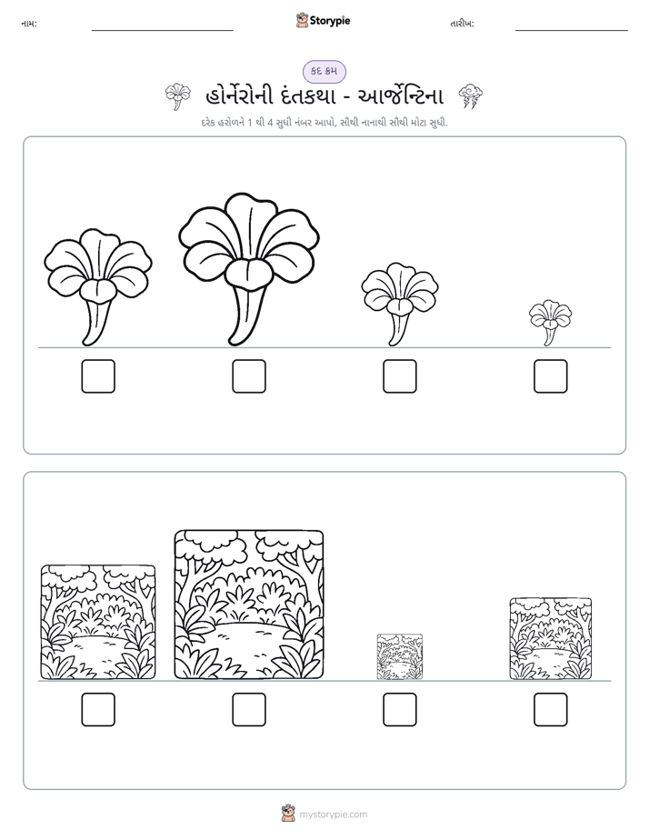 આકાર ક્રમ