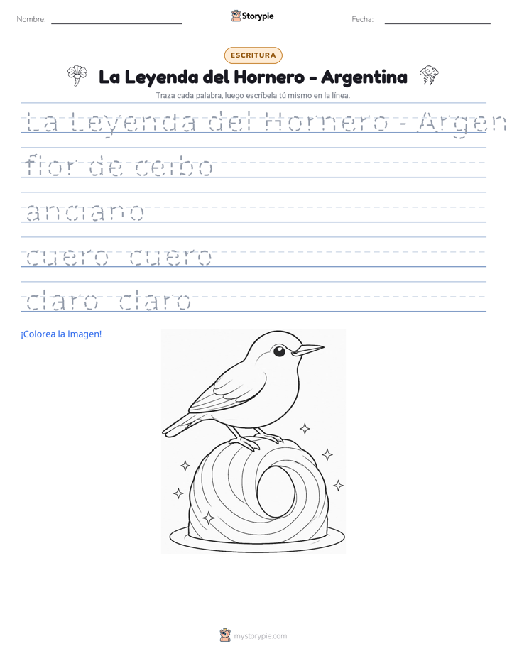 Práctica de Escritura