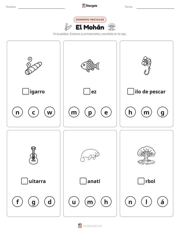 Sonidos Iniciales
