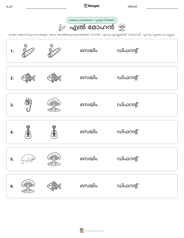 ഒന്നോ വ്യത്യാസമോ