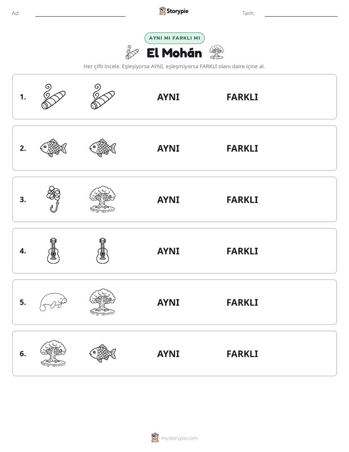 Aynı mı Farklı mı