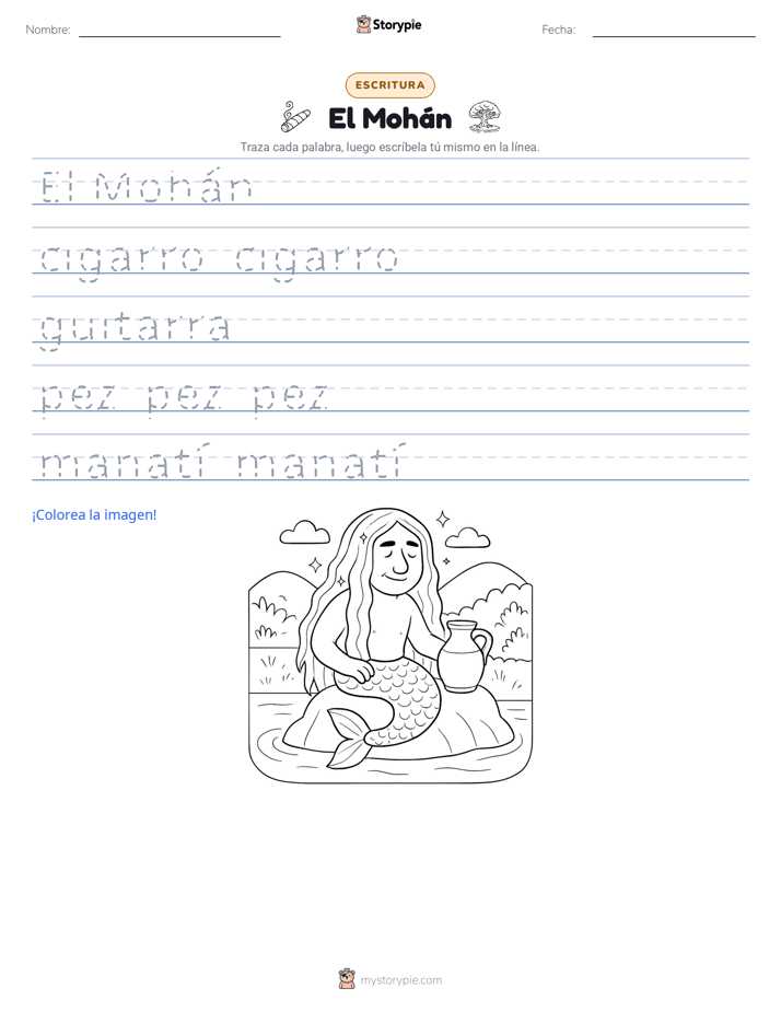 Práctica de Escritura