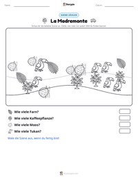 La Madremonte druckbare Arbeitsblatt Vorschau