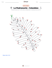 La Madremonte - Colombian printable worksheet preview