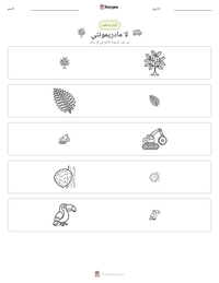 معاينة ورقة العمل القابلة للطباعة لا مادريمونتي