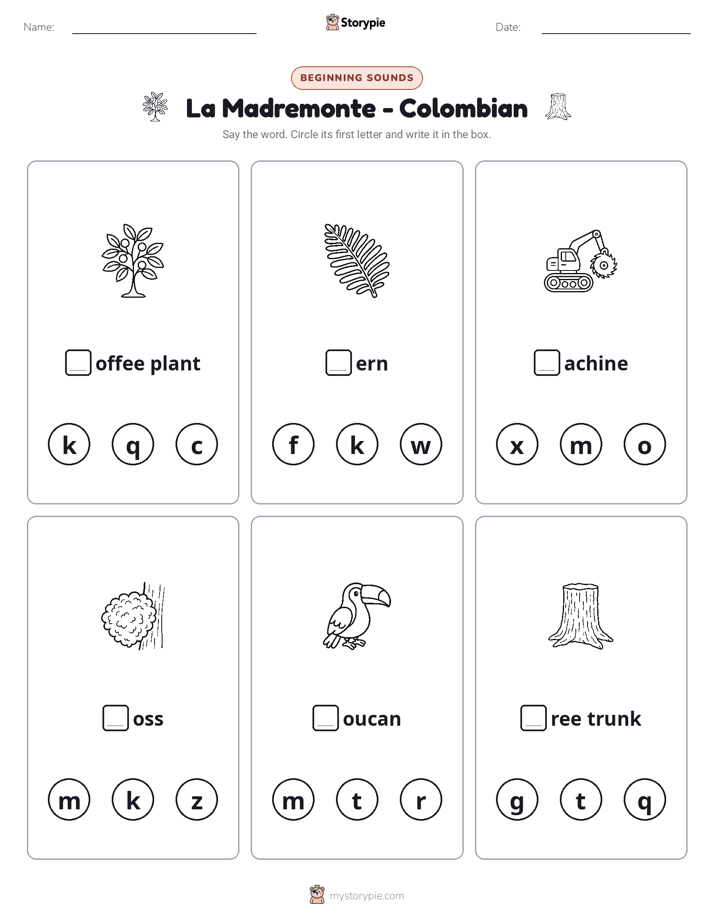 Beginning Sounds