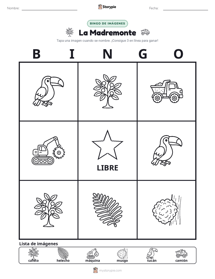 Bingo de Imágenes