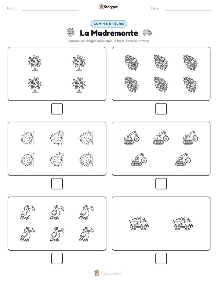 Compter & Écrire