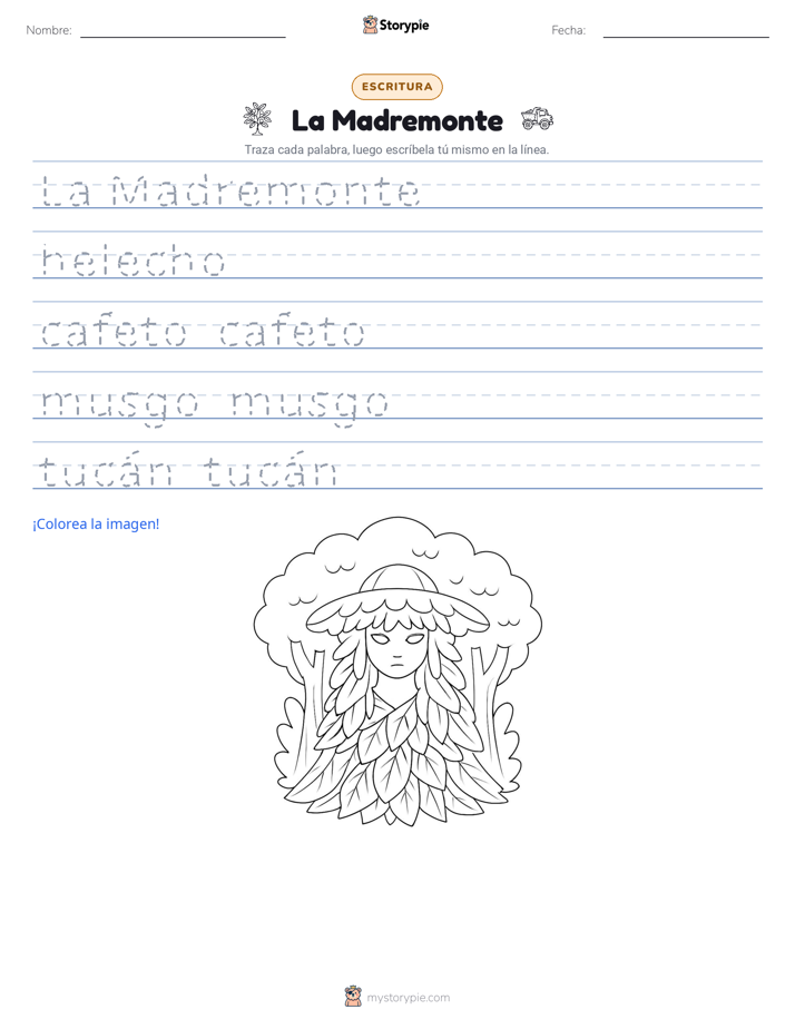 Práctica de Escritura