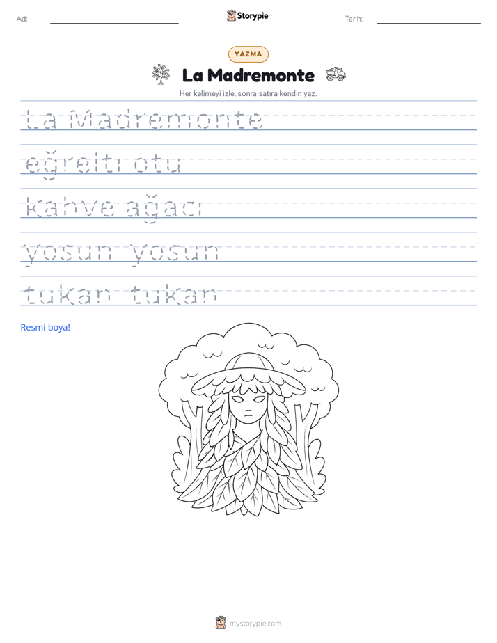 Yazma Pratiği