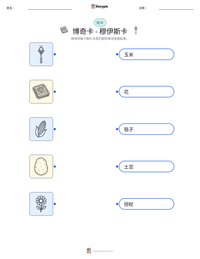 博奇卡 - 穆伊斯卡 可打印工作表预览