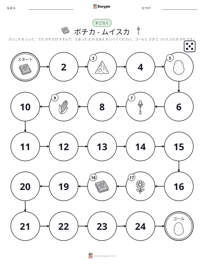 ロール＆ムーブゲーム