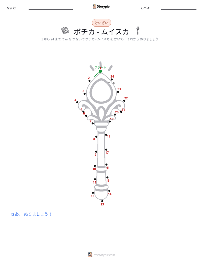 点つなぎ