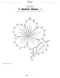 Bachué - Muisca printable worksheet preview