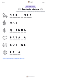 Anteprima della scheda stampabile di Bachué - Muisca