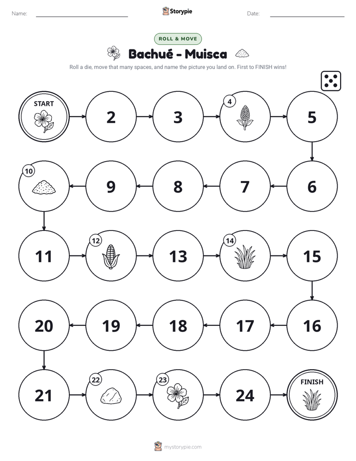 Roll & Move Game