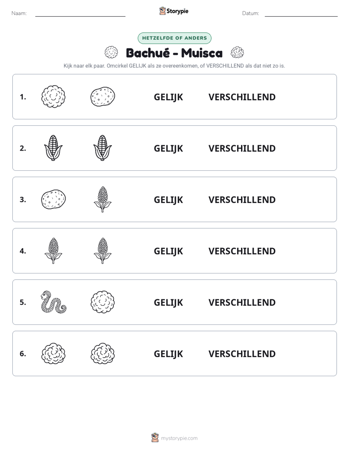 Zelfde of Verschillend