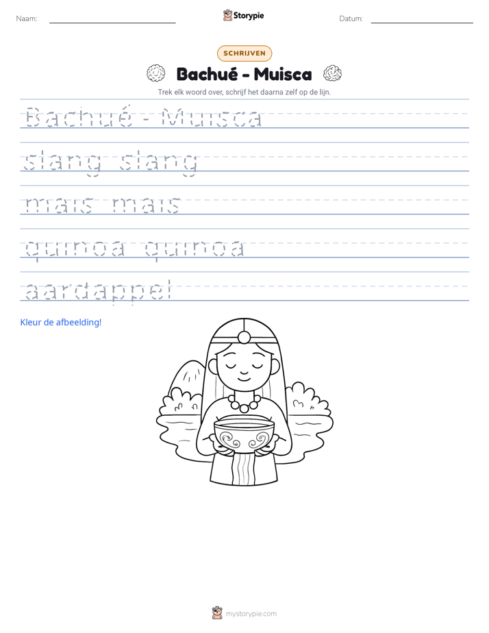 Schrijf Oefening