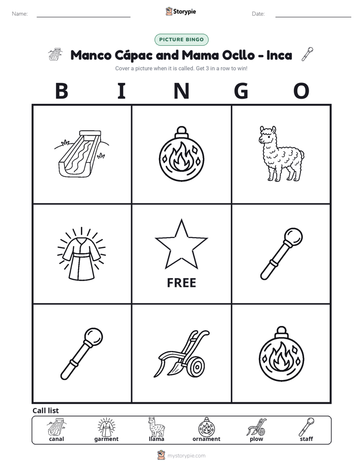 Picture Bingo