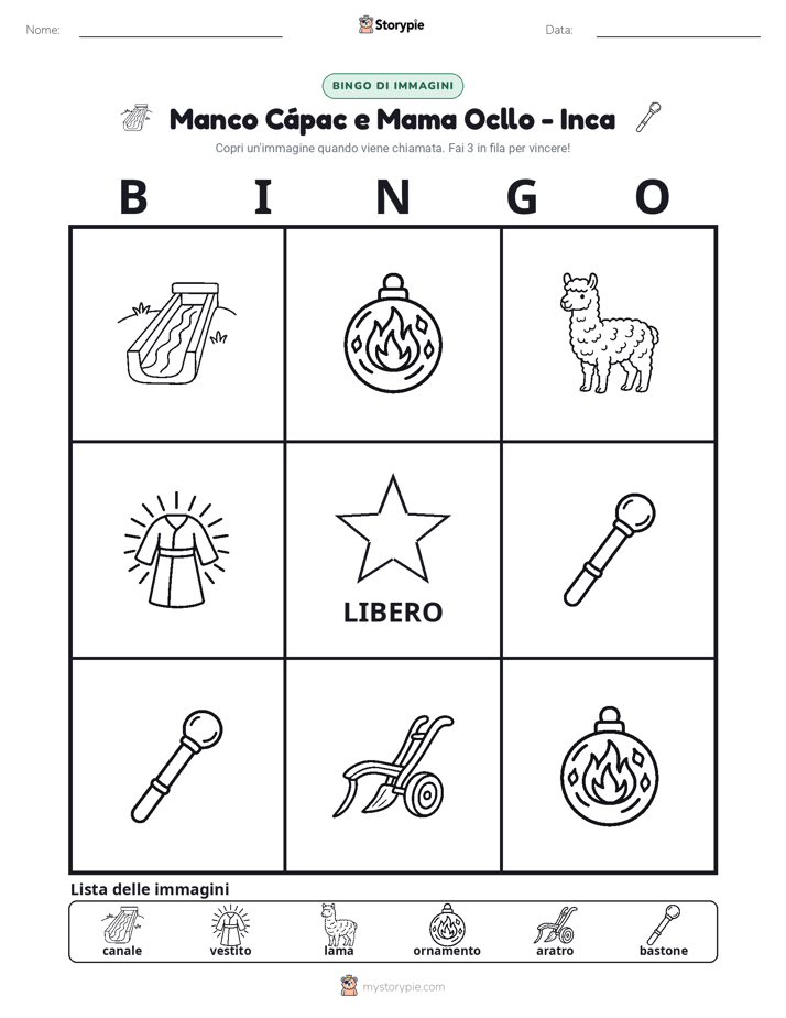 Bingo delle Immagini