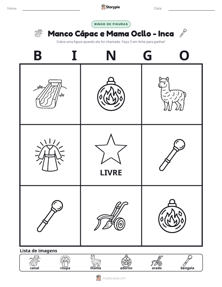 Bingo de Imagens