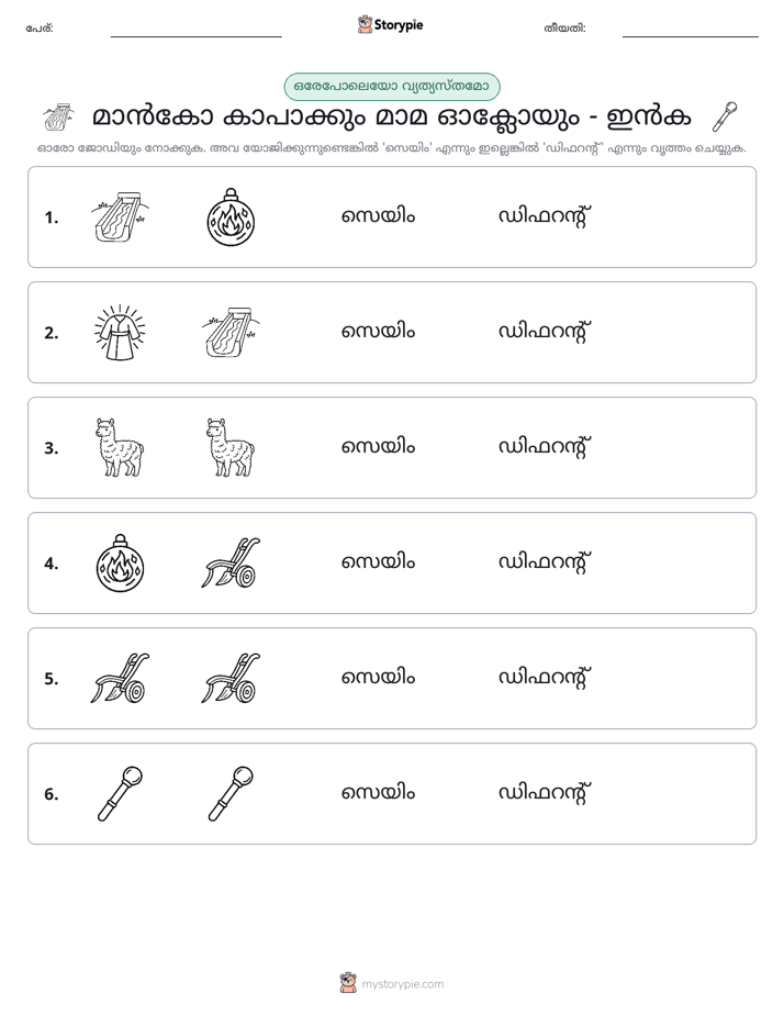 ഒന്നോ വ്യത്യാസമോ