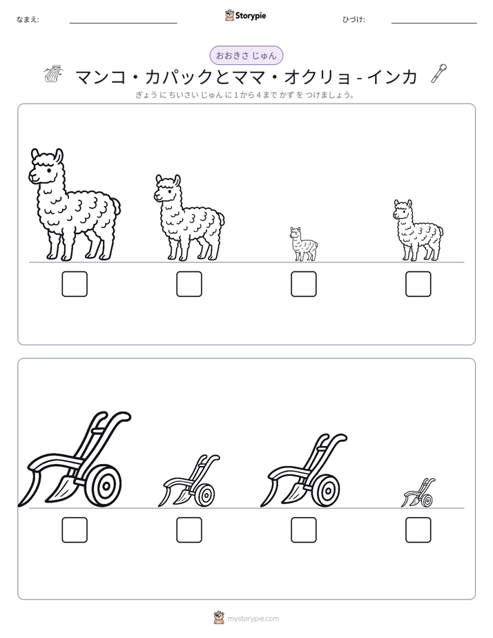サイズ順
