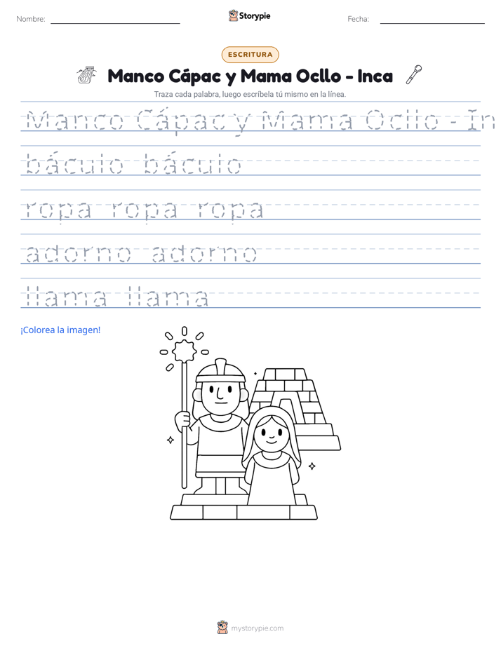 Práctica de Escritura