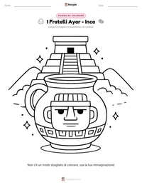 Anteprima della scheda stampabile di I Fratelli Ayar - Inca