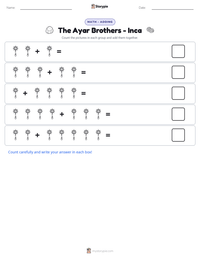 The Ayar Brothers - Inca printable worksheet preview