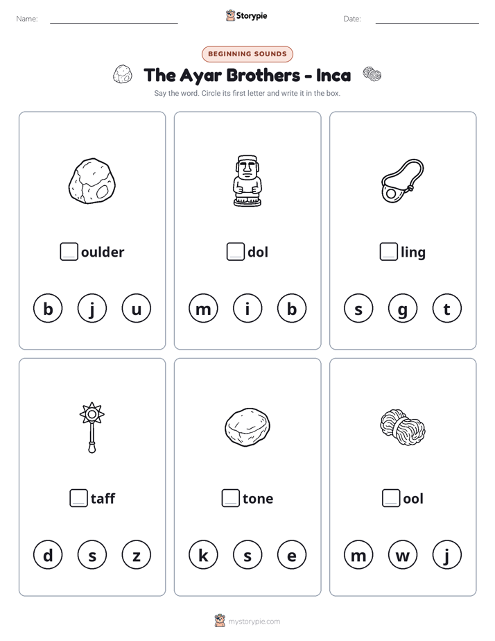 Beginning Sounds