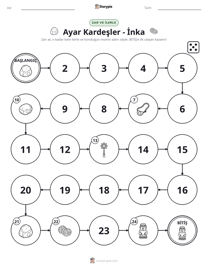 Yuvarla & Hareket Et Oyunu