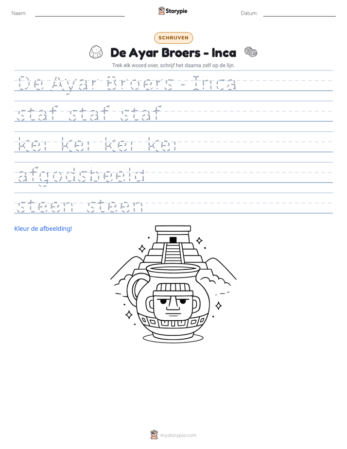Schrijf Oefening