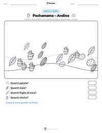 Anteprima della scheda stampabile di Pachamama - Andina