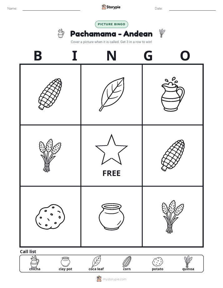 Picture Bingo