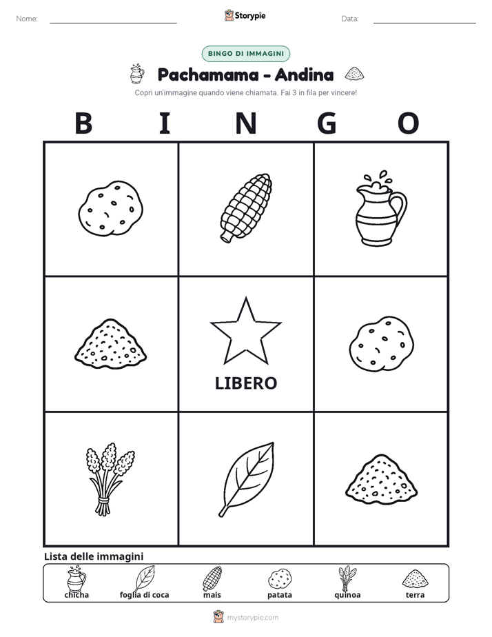 Bingo delle Immagini