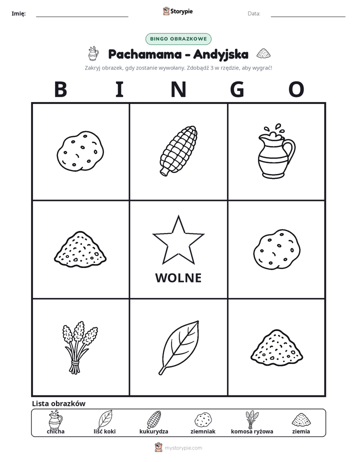 Bingo obrazkowe