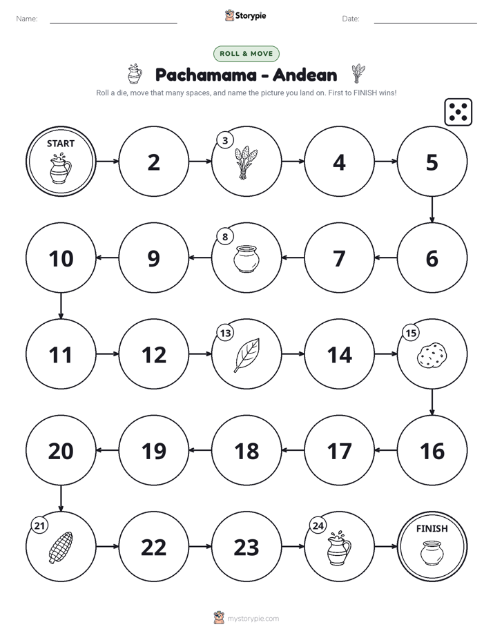 Roll & Move Game