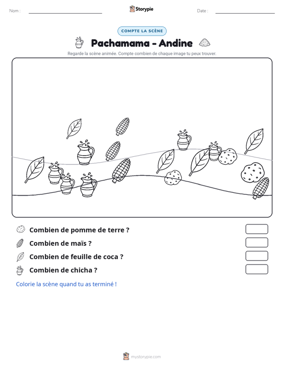 Scène de Comptage